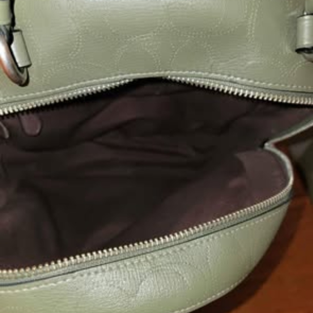 Coach Olive Green Backpack - image 5